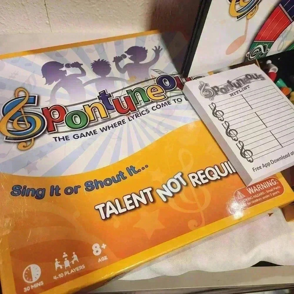 Boardgame, Opened Like New, SPONTUNEOUS, Ages 8+, 4-10 Players - Picture 2 of 5